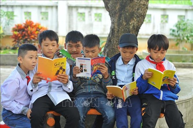 Activities to develop reading culture sustainably held across Vietnam hinh anh 2