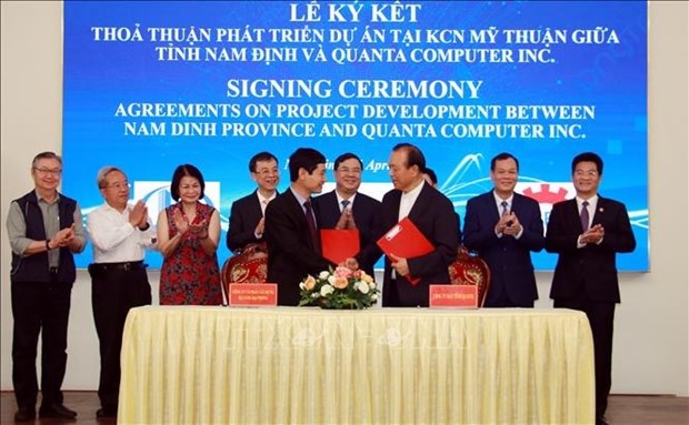 Quanta group pours 120 million USD into computer manufacturing project in Nam Dinh hinh anh 1