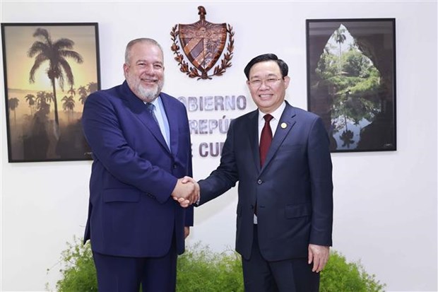 Vietnamese NA Chairman meets with Cuban PM in Havana hinh anh 1