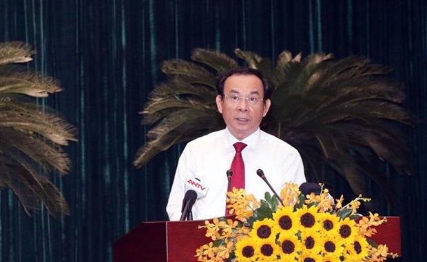 National Reunification Day celebrated in HCM City hinh anh 1