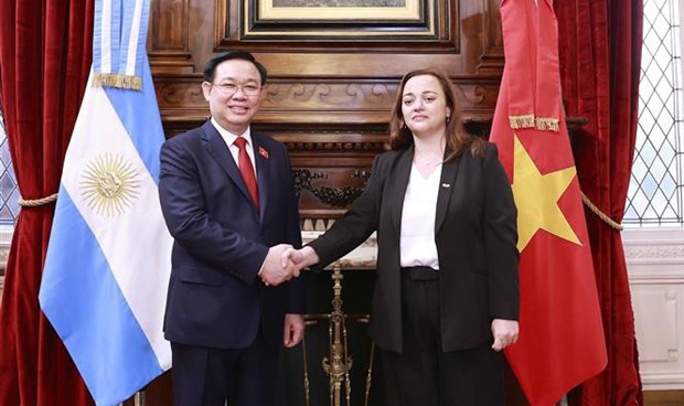 NA Chairman holds talks with Argentinean counterpart hinh anh 1