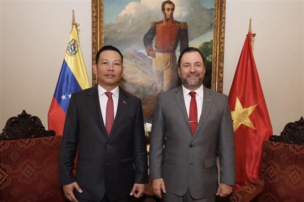 Venezuelan FM appreciates comprehensive partnership with Vietnam hinh anh 1