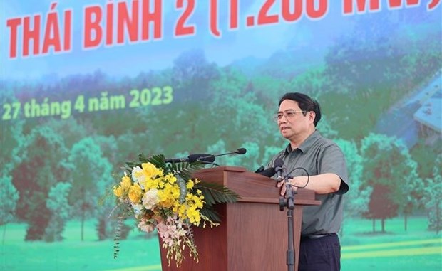 PM attends inauguration of Thai Binh 2 thermal power plant hinh anh 1