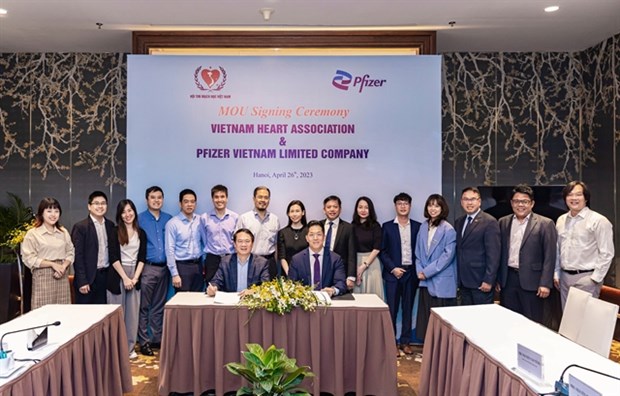 MoU signed for cardiovascular health project hinh anh 1