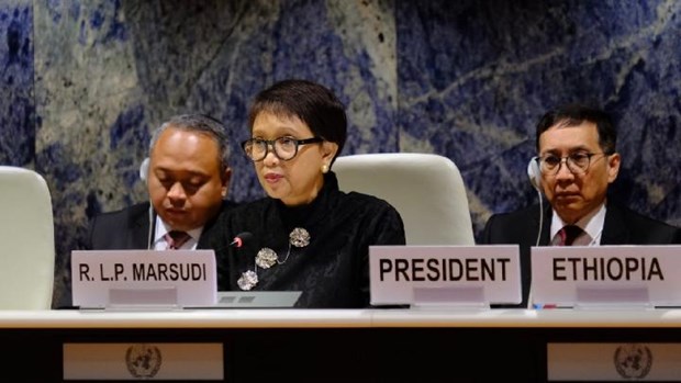 Indonesia steps up ASEAN's commitment to denuclearisation hinh anh 1