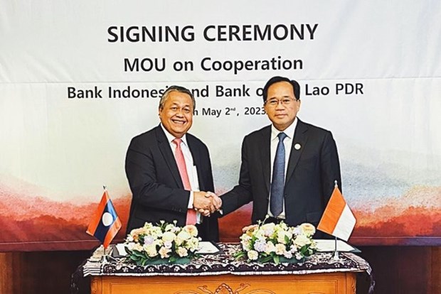 Bank Indonesia, Lao central bank strengthen bilateral cooperation hinh anh 1