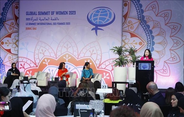 Vice President addresses Global Summit of Women 2023 hinh anh 1