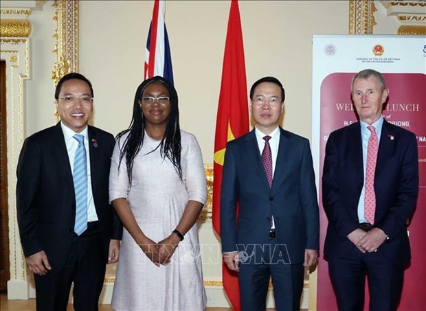 Vietnam, UK foster strategic partnership hinh anh 1