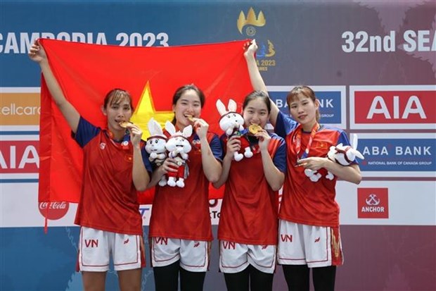 SEA Games 32: Vietnam win nine more golds on May 7 hinh anh 1