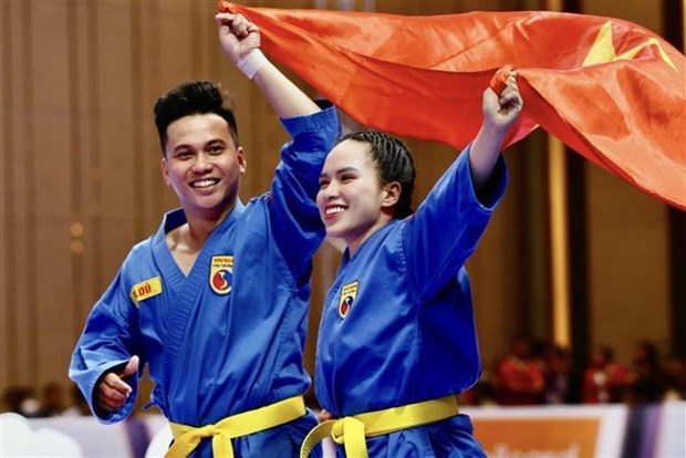 SEA Games 32: One more gold for Vietnam in Vovinam hinh anh 1