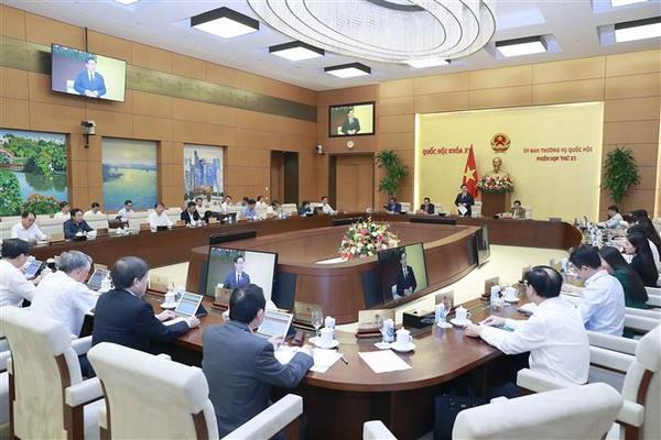 NA Standing Committee’s 23rd session opens hinh anh 2