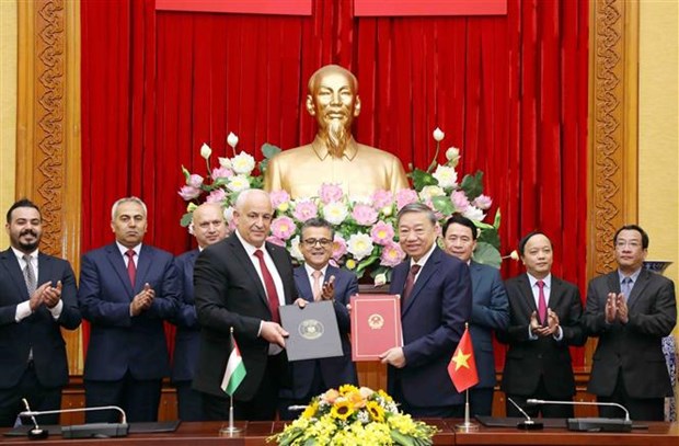 Vietnam, Palestine step up crime prevention cooperation hinh anh 2