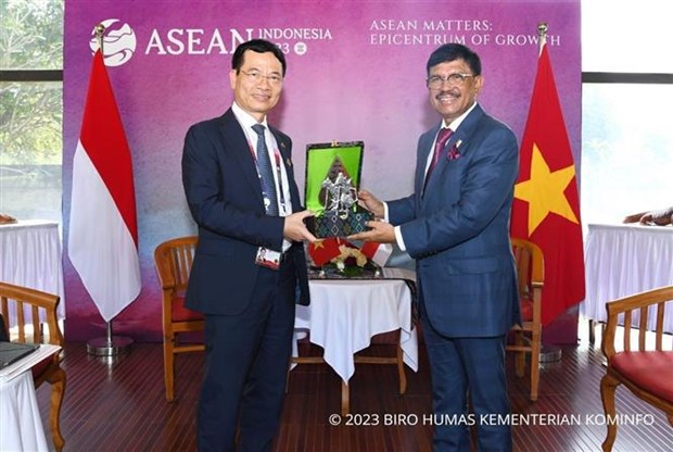 Vietnam, Indonesia strengthen cooperation in information, communications hinh anh 1