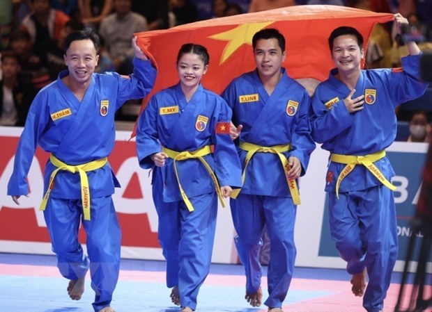 SEA Games 32: Regional countries make strong investment in Vovinam hinh anh 1
