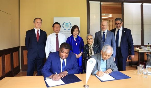 Vietnamese institution signs cooperation agreement with IPU hinh anh 1