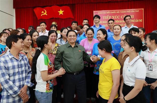 PM Pham Minh Chinh meets voters in Can Tho city hinh anh 1