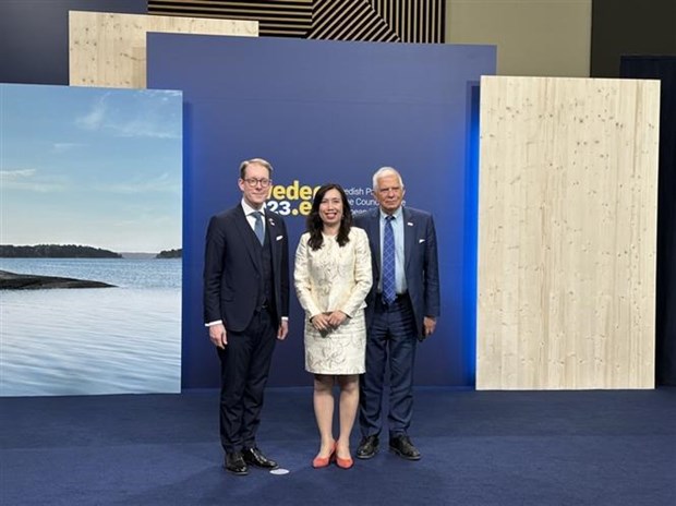 Vietnam attends EU Indo-Pacific Ministerial Forum in Stockholm hinh anh 1