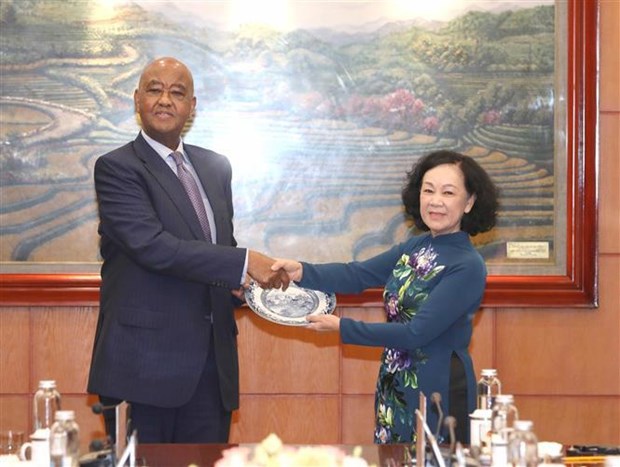 Vietnamese, Tanzanian parties enhance cooperation hinh anh 2