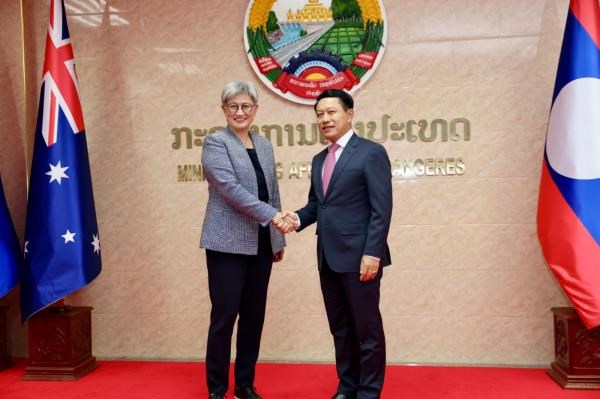 Laos, Australia agree to strengthen bilateral relations hinh anh 1