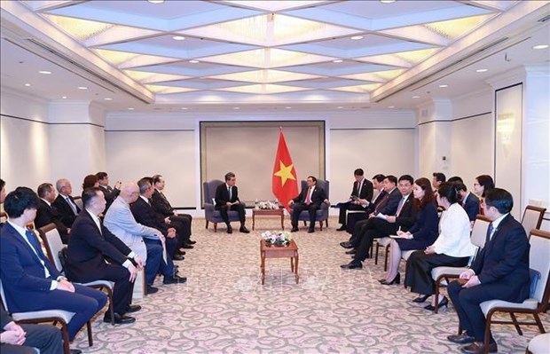 Prime Minister receives Japanese corporate executives hinh anh 2