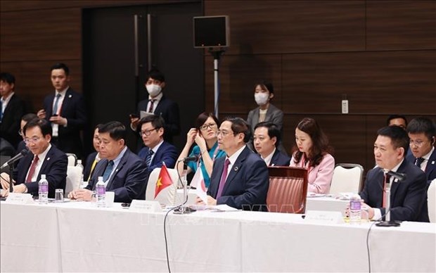 PM thanks Japanese enterprises for accompanying Vietnam hinh anh 1