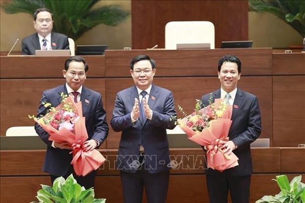 NA approves appointment of environment minister, elects finance-budget committee chairman hinh anh 1