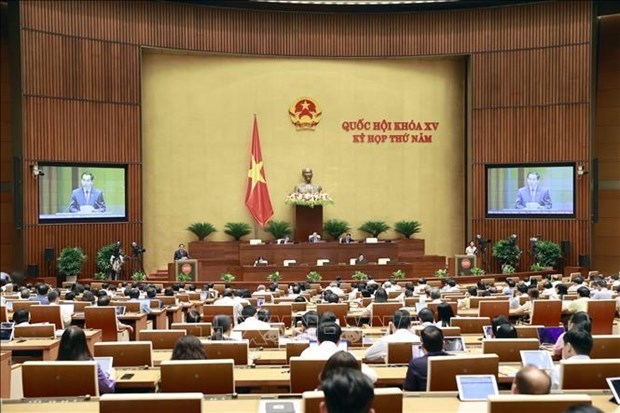 Second working day of 15th National Assembly’s fifth session hinh anh 1