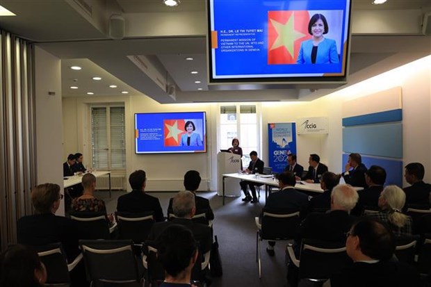 Geneva business seminar discusses Da Nang development hinh anh 1