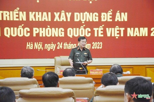 Project on organising Vietnam International Defence Expo 2024 promoted hinh anh 1