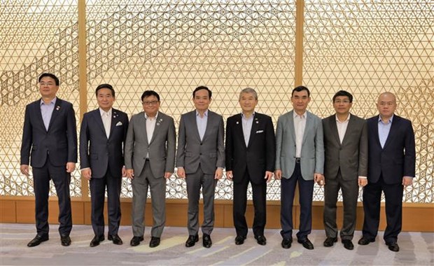 Deputy PM Tran Luu Quang meets leaders of Sri Lanka, Japan in Tokyo hinh anh 3