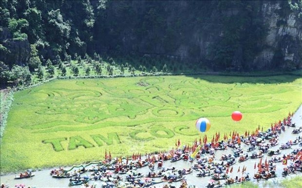 Tourism week “The Golden Colour of Tam Coc - Trang An” opens in Ninh Binh hinh anh 2