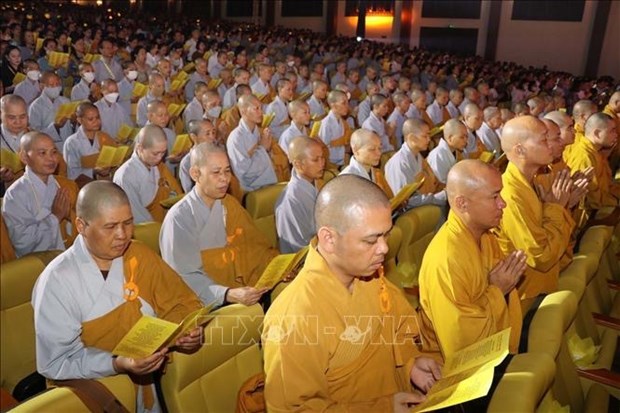 Buddha's 2567th birthday celebrated in Ninh Binh province hinh anh 1