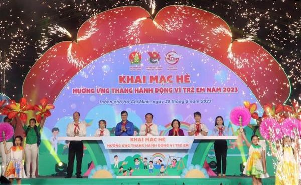 HCM City launches summer activities for children hinh anh 1