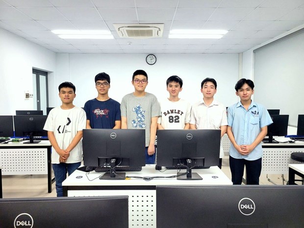 Vietnamese students bag six medals at Asia-Pacific Informatics Olympiad 2023 hinh anh 1