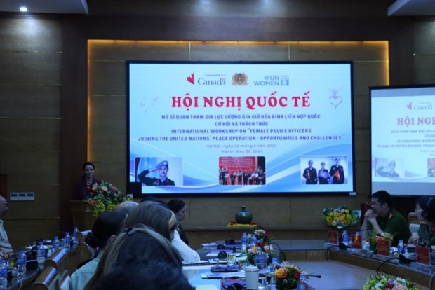 Workshop spotlights female police officers' role in UN peacekeeping operations hinh anh 2