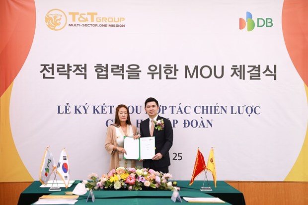 Vietnam's T&T Group, RoK’s DB Group seal cooperation deal hinh anh 1