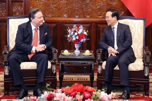 Vietnam attaches great importance to ties with US: President hinh anh 1