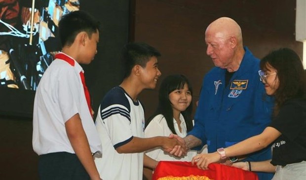 Vietnam Space Week opens in Hau Giang province hinh anh 1