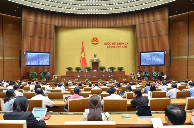 Legislators question ministers on various issues on 13th working day of NA's 5th session hinh anh 1