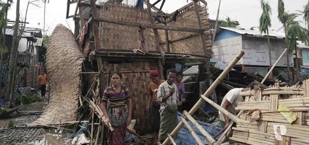 ASEAN provides relief aid for Myanmar people affected by cyclone Mocha hinh anh 1