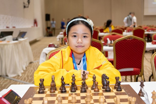 Vietnamese chess players win three gold medals at world youth championship hinh anh 3