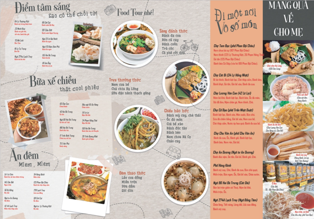 Hanoi to develop 'food tour map' hinh anh 1
