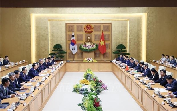 Vietnamese PM meets with RoK President hinh anh 1