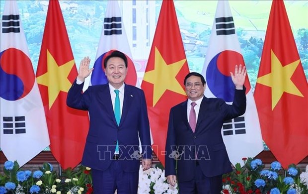 Vietnamese PM meets with RoK President hinh anh 2