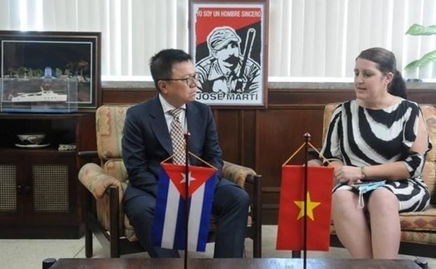 Vietnamese, Cuban Parties' newspapers foster cooperation hinh anh 1