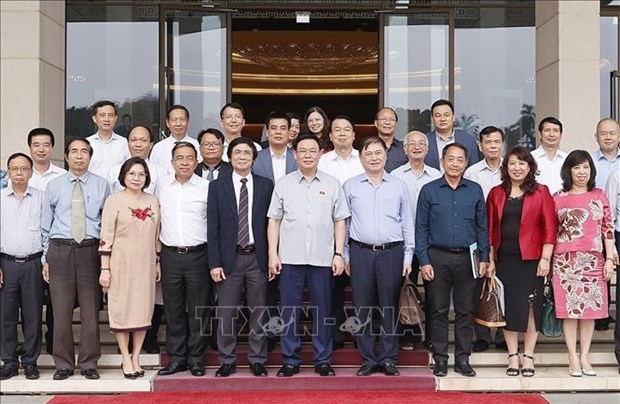 NA Chairman meets Vietnam Urban Development Planning Association hinh anh 1