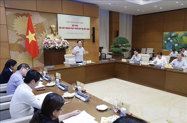 NA Chairman meets Vietnam Urban Development Planning Association hinh anh 2