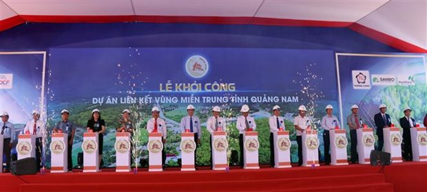 Quang Nam kicks off construction of central region connectivity project hinh anh 2