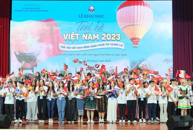 Young overseas Vietnamese visit homeland hinh anh 1