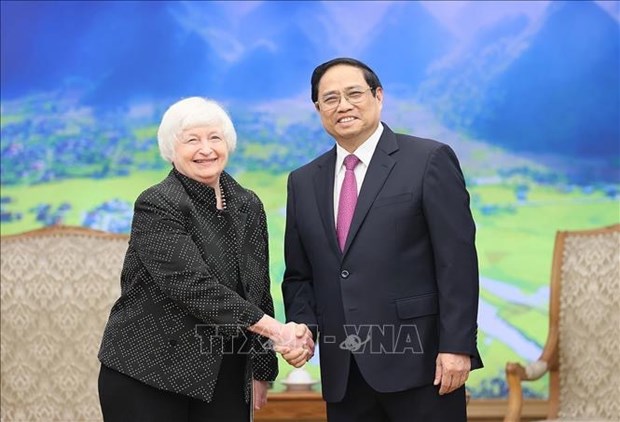 PM suggest Vietnam, US enhance economic connectivity hinh anh 1